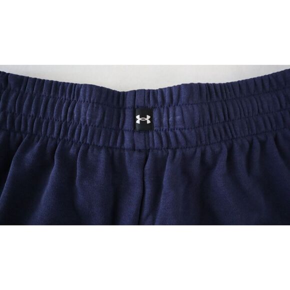 Under Armour 1380189-410 Women's Sz S Navy Project Rock Everyday Terry Shorts - Picture 4 of 11